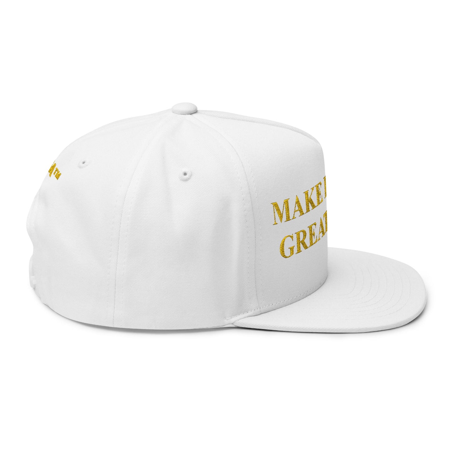 MEGA Hat - White/Gold