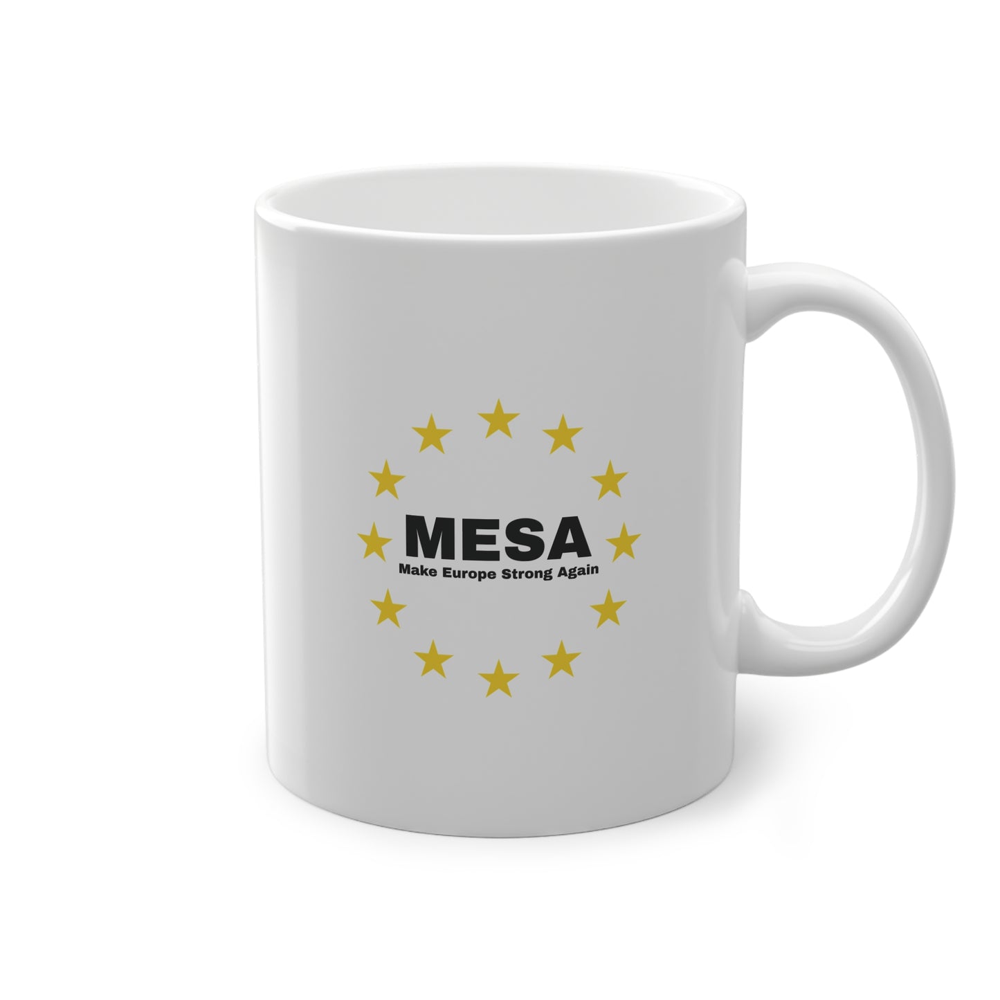 MESA Gold Stars Mug - White