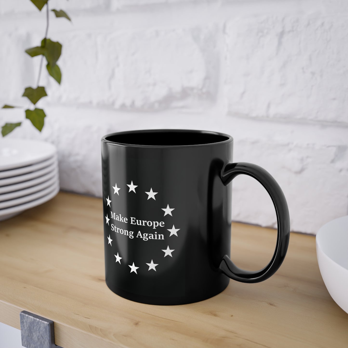 Make Europe Strong Again Mug - Black