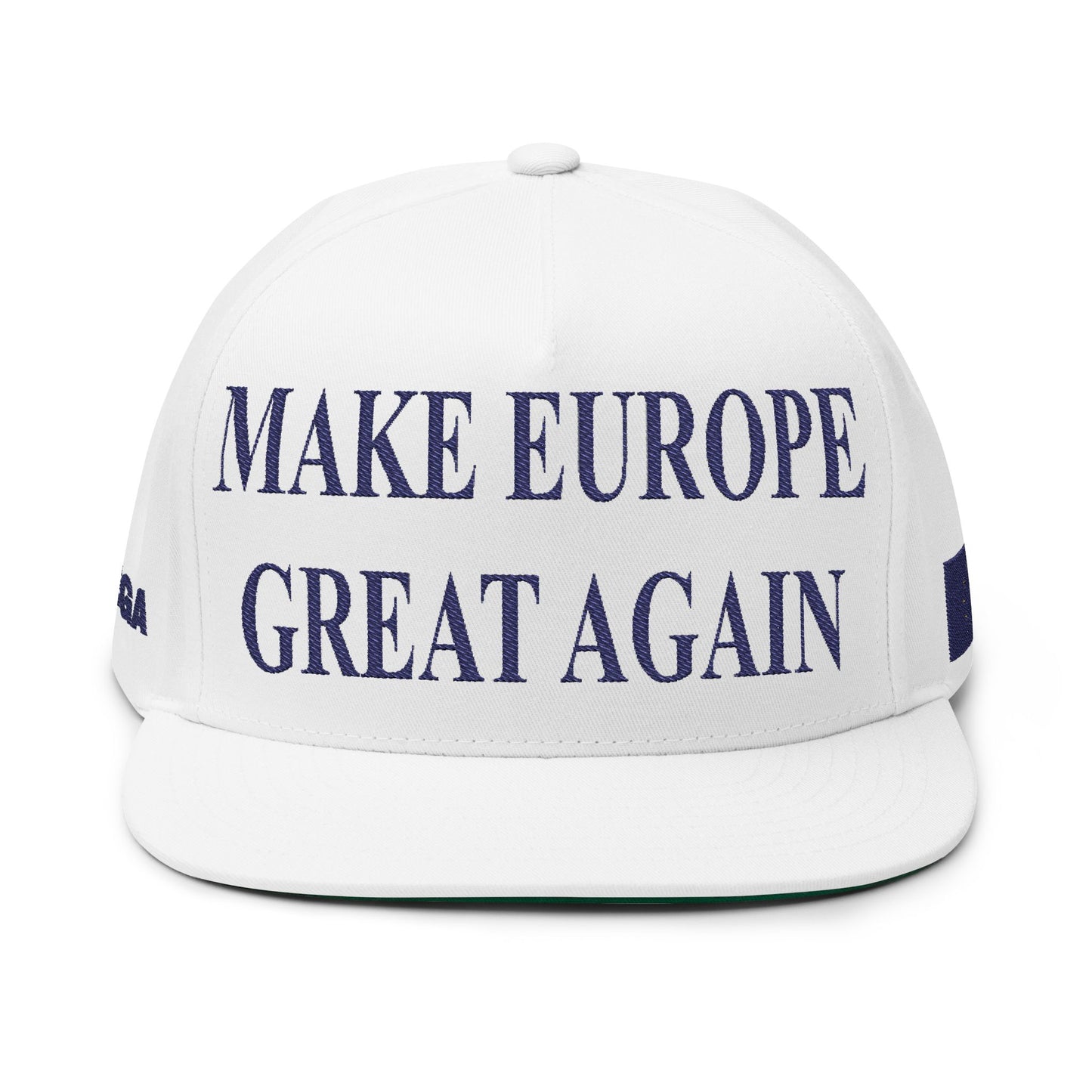 MEGA EU FLAG Hat - White