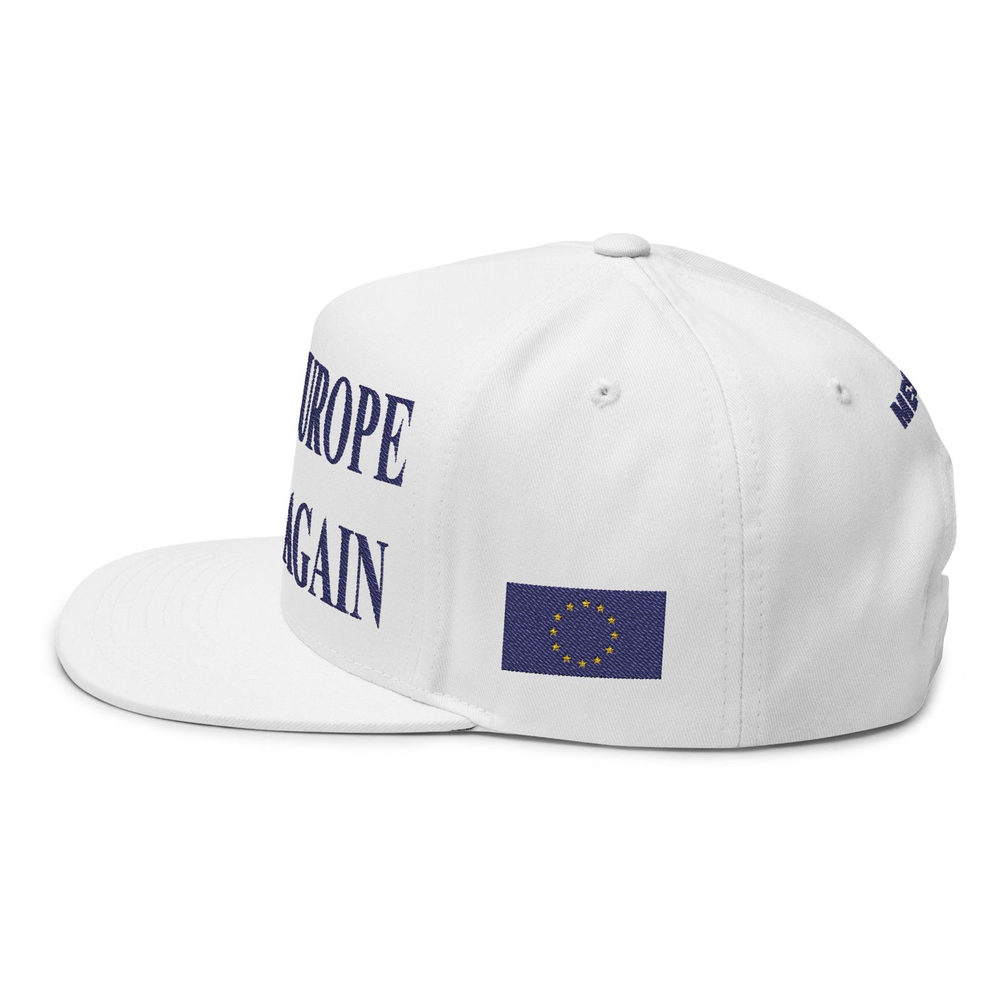 MEGA EU FLAG Hat - White